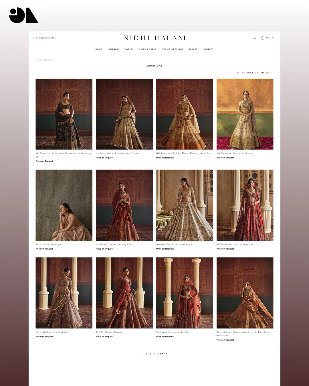 Nidhi Halani Secret Garden Editorial Lookbook UI